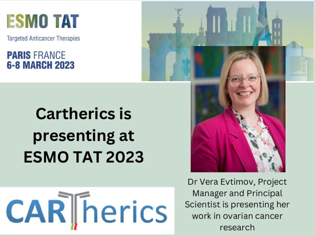 Cartherics to present at prestigious oncology conference in France