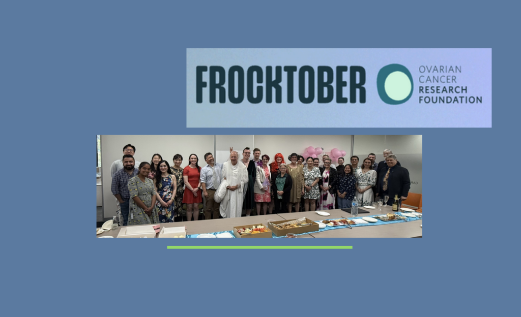 Cartherics hosts Frocktober afternoon tea for ovarian cancer awareness
