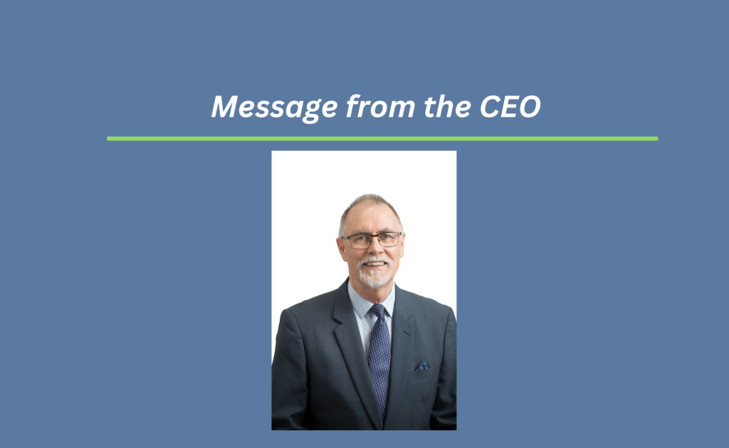Message from the CEO